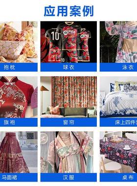 四头热升华印印花机坯布纺织涤纶化纤面华料纸高速打BSW-1904机热