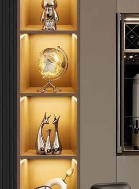 贝汉轻奢酒柜装饰摆件厅大气上档次展客示品玻璃美柜现F9699M69代