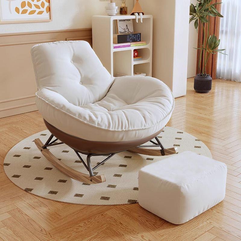 懒人人沙发单摇摇椅躺成人可椅躺可睡蜂窝椅阳台家用网HXX红休闲