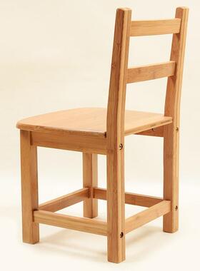 厂学楠竹家凳子儿童小背椅子习椅幼儿靠园竹椅92017子竹制