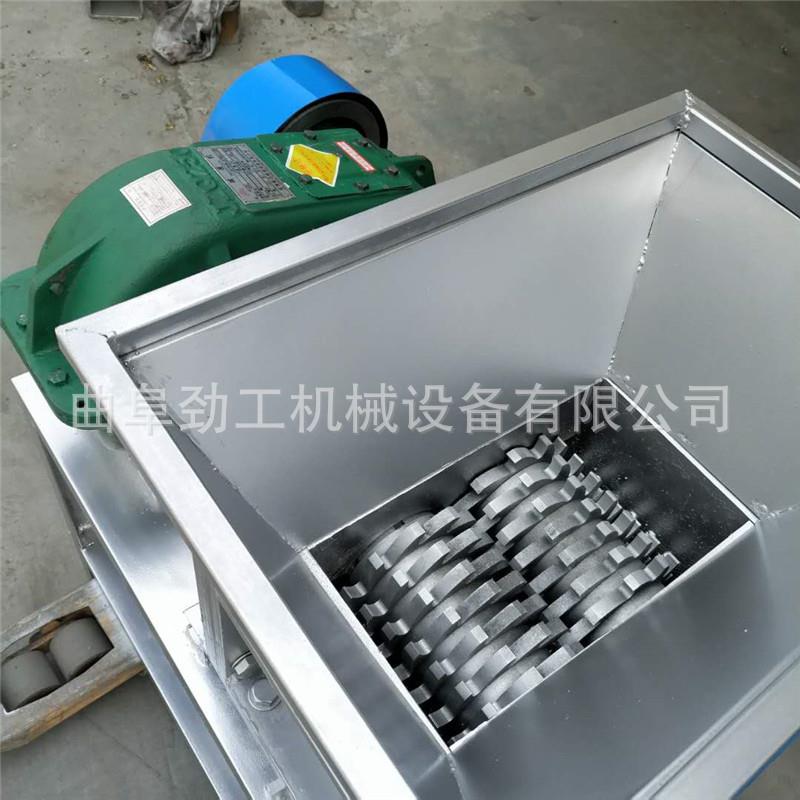 小厨型餐YEV垃圾撕碎机塑碎料瓶易拉罐破碎机边角料实撕验室双轴