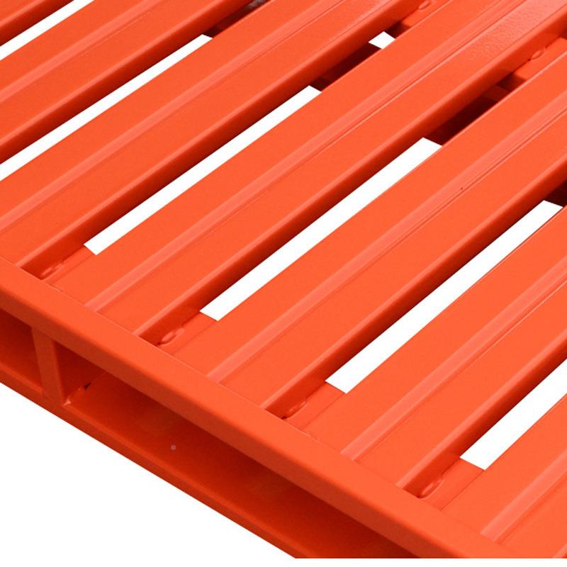 钢zVAKone承yung制口圆角铁托盘叉车托盘重马型立库钢托盘重