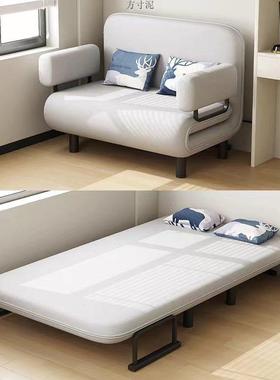 沙发床TJF叠两用布艺沙发午休折床单人功双人多能床阳台户小型网