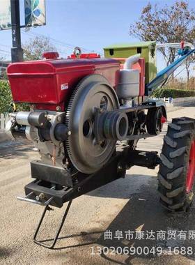 油手扶4力16850马力泵自走式柴手马扶车田园开沟除草机起水拢机