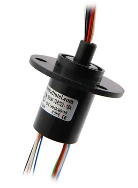 1式导电滑环8路帽2ACTH信号导电环械手自动化设备用机集电环汇流