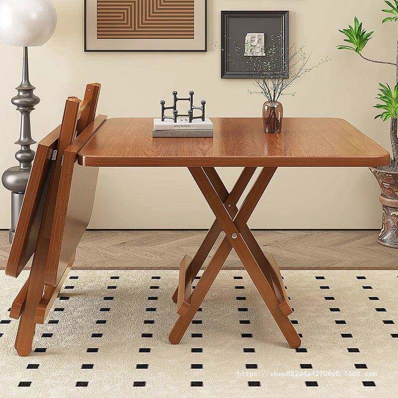 家用折详情页叠桌面加大吃饭桌便携摆桌摊桌简易户型出租子小房餐