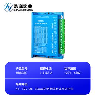 厂家C57/8243106闭环步进电机驱动器BH808两相马闭环电机控制器静
