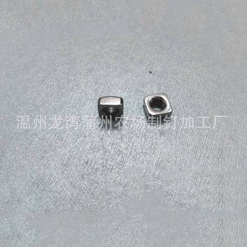 圆螺母四方镀锌164母非标不锈钢圆母螺内套牙横螺孔蝴蝶螺螺母丝