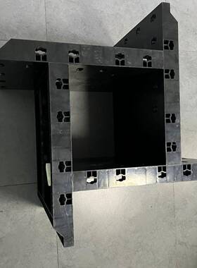 黑色塑料模板A子BS节塑调料模板建可筑模板混凝土柱ZUV模板725*60