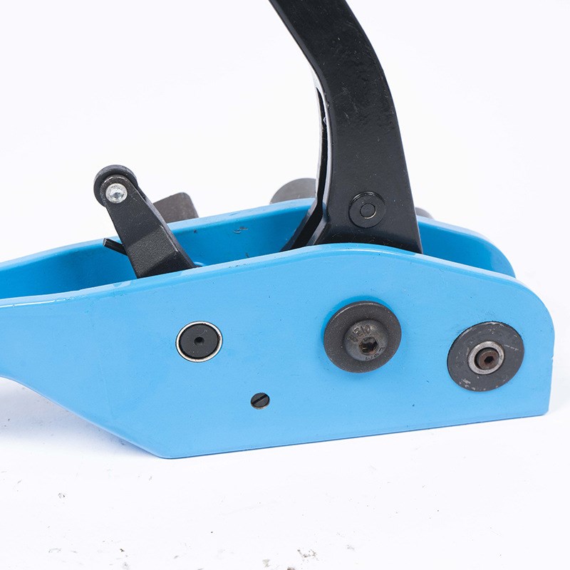 四色便携式纤维带打包机 手动塑钢收紧捆扎器打包钳现货