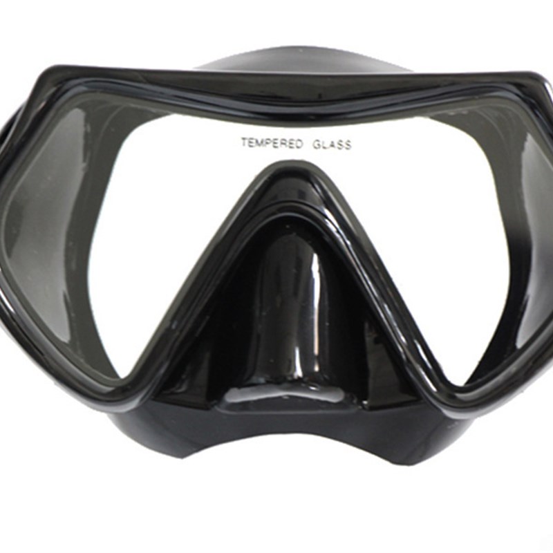 DIDEEP成人潜水镜浮潜面镜游泳蛙镜 钢化玻璃大视野肺潜水装备