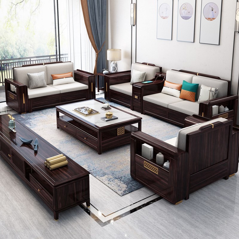 代工沙发厂软包车缝 定制海绵坐垫 羽绒抱枕科技布棉麻沙发套