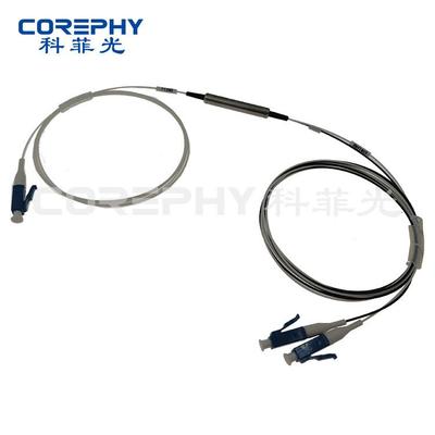 全波1x2CWDM粗波分复用钢管封装WDM单器件