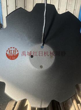 510mm筑埂机耙片农机配件水田圆盘犁犁片V型缺口重耙片
