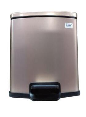 HT方形脚踏缓降垃圾桶香槟金235*185*260cm6个/件