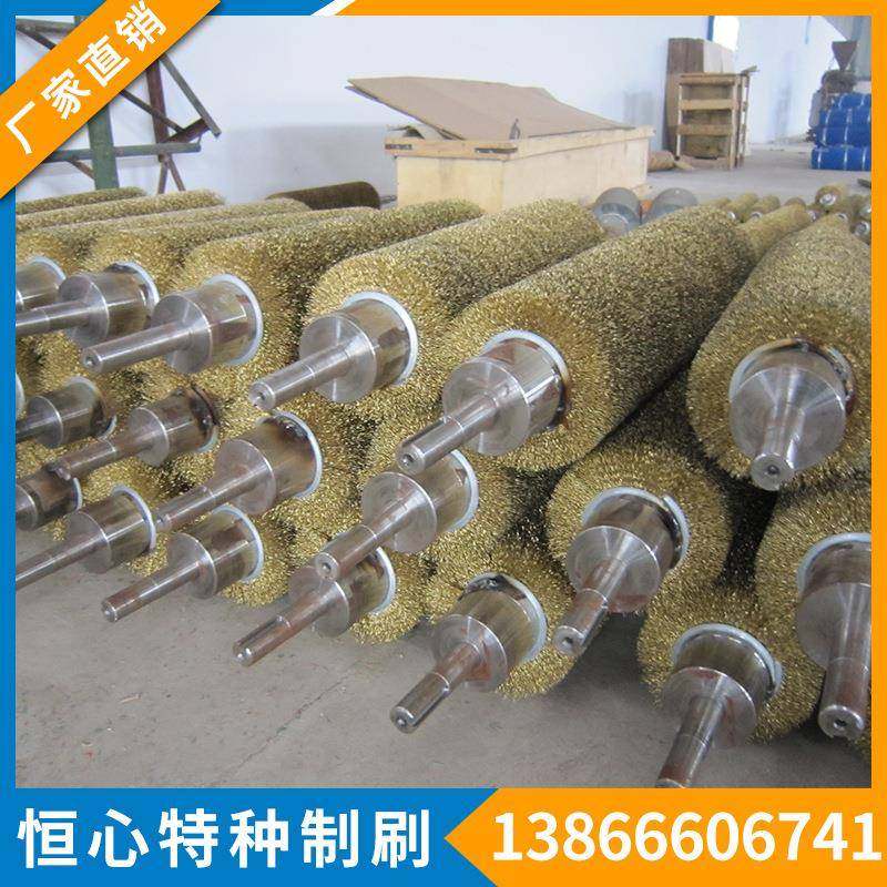 钢丝毛刷辊工业用钢板除锈抛光钢丝缠绕毛刷筛沙网机毛刷,纺织面料/辅料/配套,纺织机械配件,淘宝优惠券,粉丝福利购,淘宝优惠卷