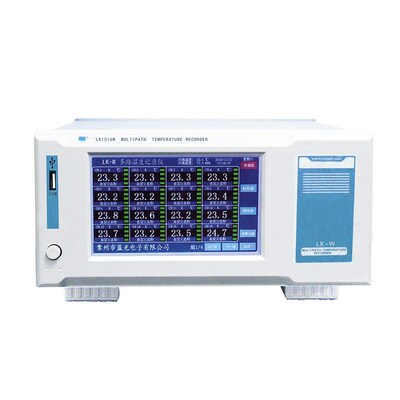 蓝科多路温度记录仪LK1008S LK1024S LK1064W温度巡检仪LK1040W