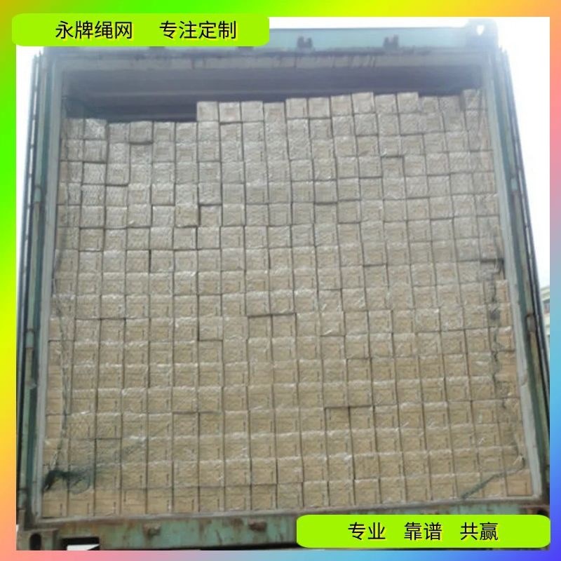 深圳集装箱货柜安全防护网源头厂价格哪家便宜 广州永牌绳网