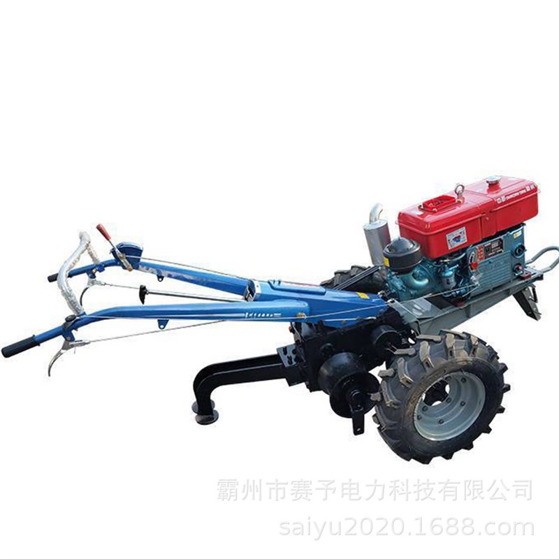 2670*1040*1300手扶拖拉机绞磨单/双卷筒绞磨机电力5T手扶牵引机