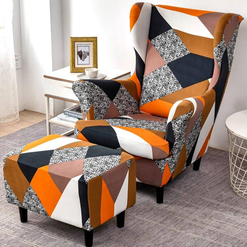 VPR1弹力单人沙座发套罩全包225懒F7785TJ8人休闲躺摇椅老虎0美式