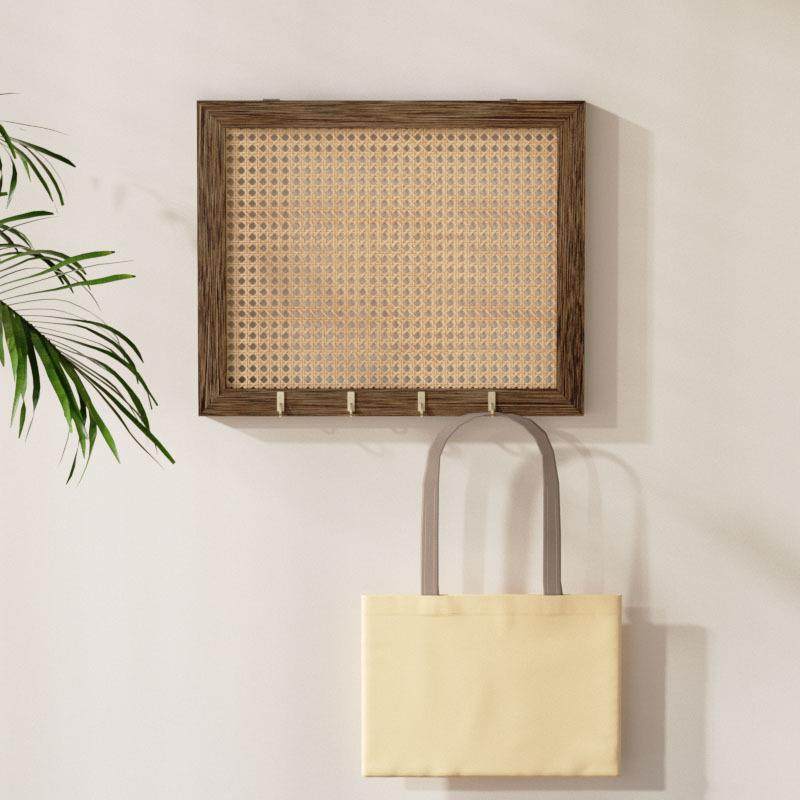 中古风实木弱电箱遮挡上墙装饰F99ST65H画盖板表箱画多电媒体盒网