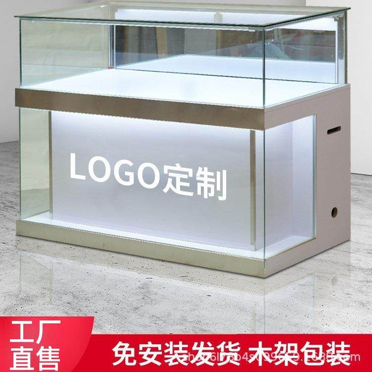 源头厂家手机柜台展陈列330柜数码通讯电柜品玻璃子木柜展产示柜
