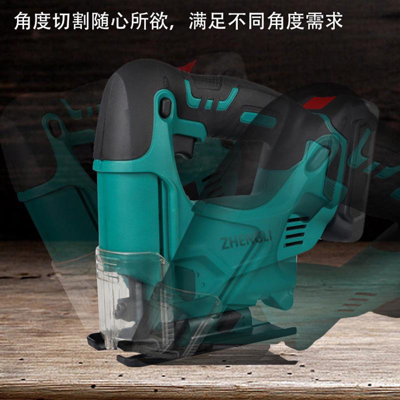 木工电动曲205线锯拉花机线切锯机小型割机式木板复锯锂电台往无