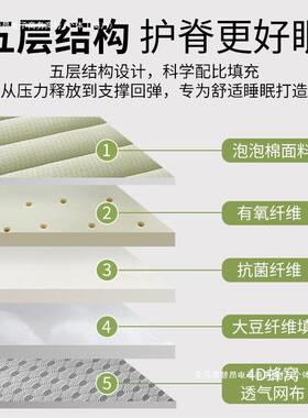 垫家床用垫加榻厚榻米床垫子学生宿舍单人床垫租房软床F98JS8JH褥