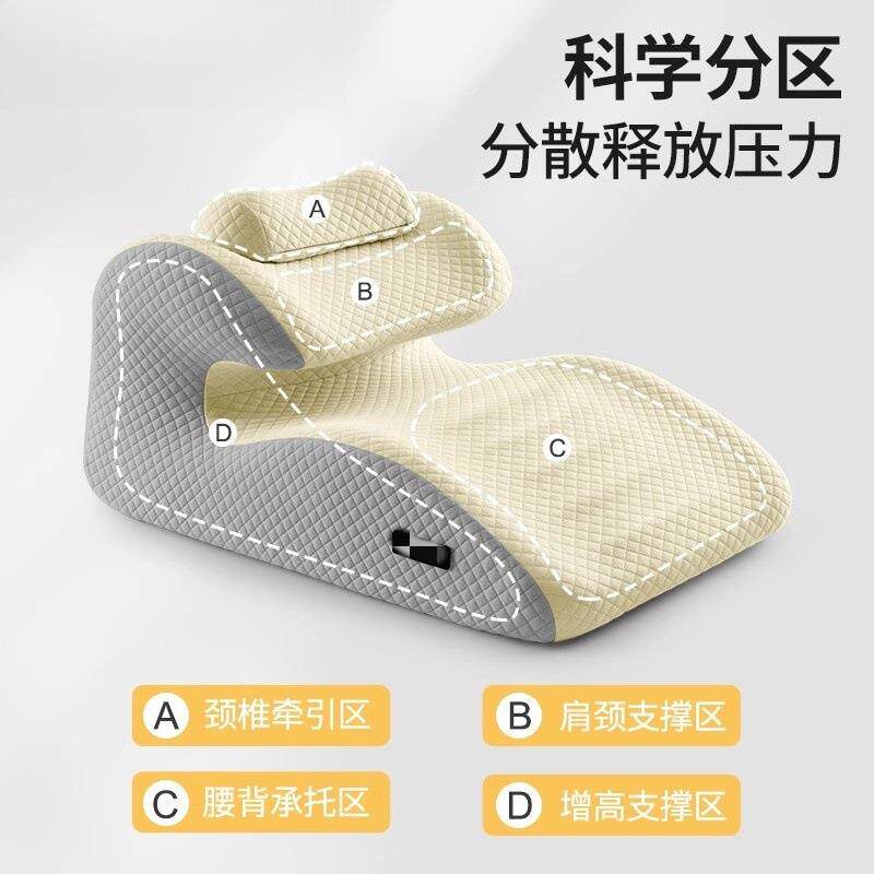 知梦床头孕卧床靠背枕人胃食管防反NKX流斜躺靠垫床上妇半躺老人