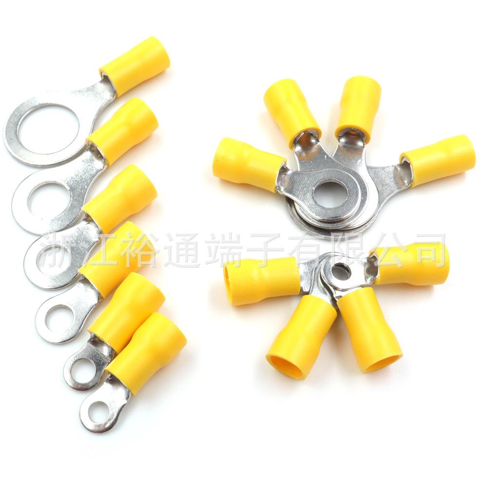 51.5-3.5/4/5/3236/8/10/1圆形预缘绝冷压端子环2-10A2WG