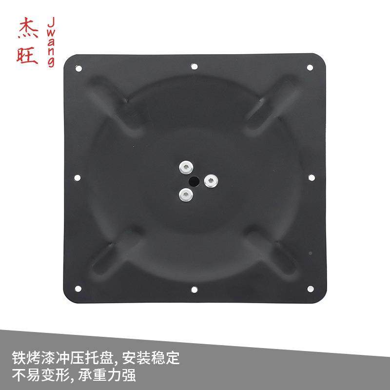 现代简约黑餐桌脚钛洽谈桌底座桌不锈钢实吧木大CP-DZ003理石餐桌