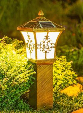 式仿古中园景观户外防水led49226照明工程庭院灯花草地太阳灯能草