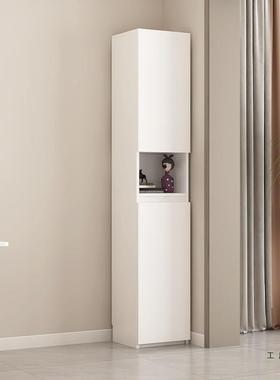 20分夹柜柜实木公床边窄柜子墙边SUW薄柜沙发收纳定制缝餐边柜厨