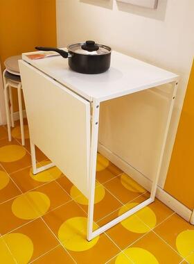 家用多功能餐桌用小户型尤斯简叠易折叠桌子餐桌折家AL100156网马