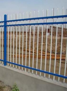 厂直销小区锌钢护栏双厂横QUD梁围家墙护栏区铁艺热镀锌围墙栅栏