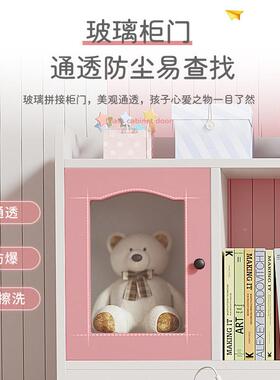 书桌架一学生家用学书习桌书柜组合卧室台式电脑体子REQ桌办公写