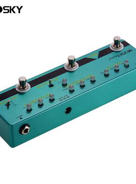 电商爆款MOSKYAUDIOMulti-EffectPedal多合一吉他效果器