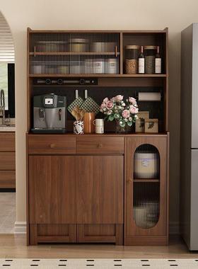 实木边柜桌餐一体靠墙储柜物EED柜小户型置物2025新款客厅餐岛台