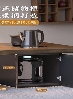 实PZF木创意卧家飘窗高榻榻米茶桌端用室阳台小型茶台