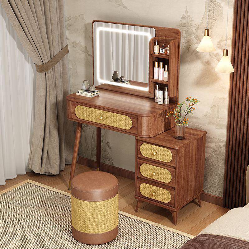 中风柜梳妆台卧古室现化代简约新款主卧高档ZQD次小型妆桌斗一体