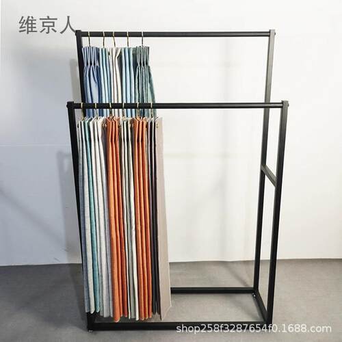 维京人窗帘陈吊展示架面料卡挂样色卡家展纺会275样品列架壁挂式