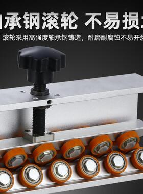 丝矫直动器铜铝管拉直器扁材手调铁直不锈YVB钢校直器单独送焊铝