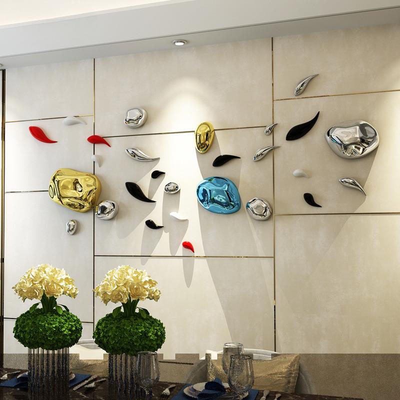 墙面装饰意电壁镀头墙饰壁饰F756TS5T商石场挂件工艺现代品酒店创