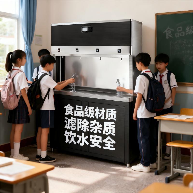学校公共一开三温过滤加热直饮机
