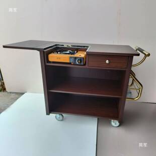移酒店煮餐车动式鲍鱼可折叠流动式BGF多功能双头豪华卡车炉餐车