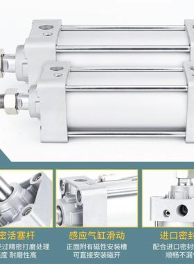 标准气缸5OBJMB/MDBB32/40/00/63/80/100/125-25/50/75/10/150/20