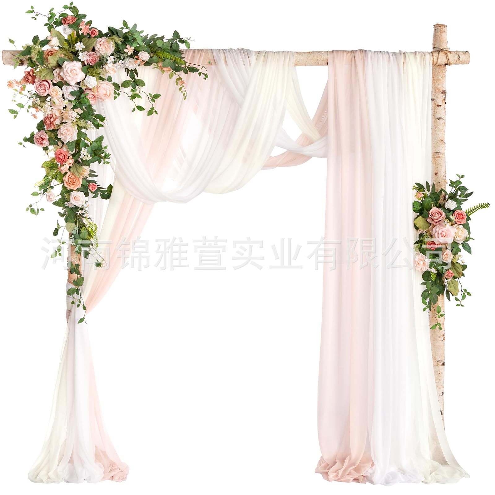 仿真拱门婚礼装饰五件套