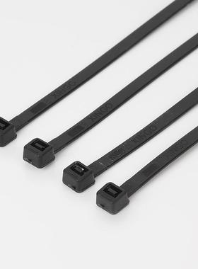 自锁尼龙扎带12*760式2*761m0m白黑色扎带