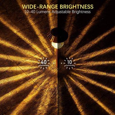 跨境电商户外太插阳LKS-140D能地灯玻可灯罩亮度调防水璃花园草坪