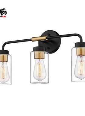 亚内马逊现代境FEQ镜前灯浴室化妆玻璃客厅书房过道室复古工跨业